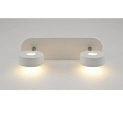 GAMMA Opbouwspot Salerno 2-lichts Wit -Gamma 123 1001