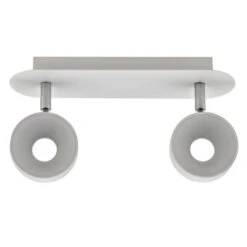 GAMMA Opbouwspot Salerno 2-lichts Wit -Gamma 123 1005