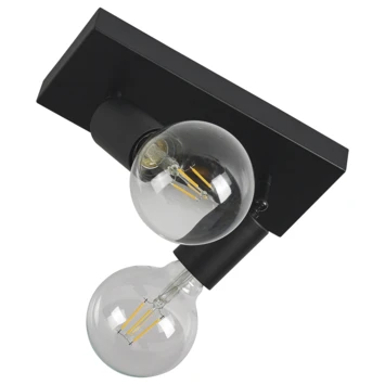 GAMMA Opbouwspots Capri 2-lichts Zwart 4 GAMMA Opbouwspots Capri 2-lichts Zwart - Afbeelding 2