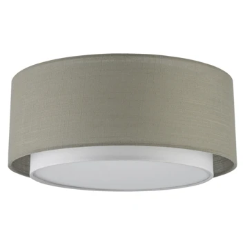GAMMA Plafondlamp Tirza Wit/taupe 3 GAMMA Plafondlamp Tirza Wit/taupe