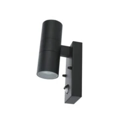 GAMMA Buitenlamp Edmonton Zwart 2-lichts Met Bewegingssensor