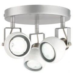 GAMMA Spotplaat Elda Wit 3-lichts