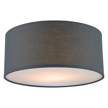 GAMMA Plafondlamp Fenna Doorsnee 25cm Grijs 3 GAMMA Plafondlamp Fenna Doorsnee 25cm Grijs