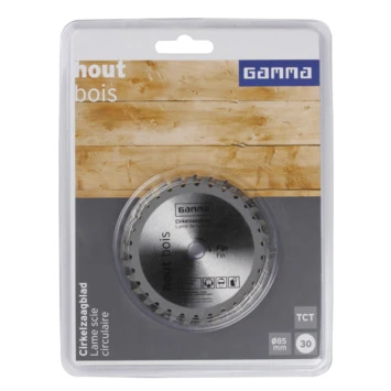 GAMMA Cirkelzaagblad 30t 85x10mm 3 GAMMA Cirkelzaagblad 30t 85x10mm
