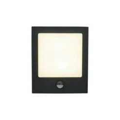 GAMMA Buitenlamp Mansfield Zwart Met Bewegingssensor -Gamma 123 1312