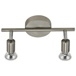 GAMMA Opbouwspot Amalfi 2-lichts Nikkel -Gamma 123 1324