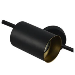 GAMMA Opbouwspots Genova 2-lichts Zwart -Gamma 123 1396