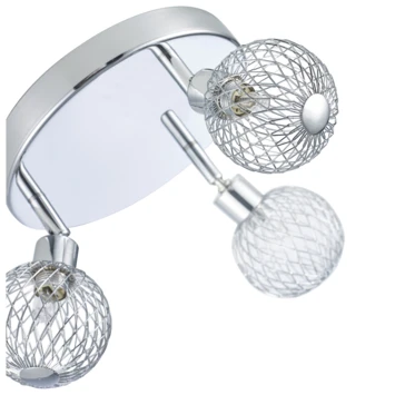 GAMMA Opbouwspots Palermo 3-lichts Chroom 5 GAMMA Opbouwspots Palermo 3-lichts Chroom - Afbeelding 3