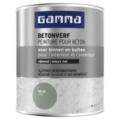 GAMMA Betonverf Zijdemat Grijs 750 Ml