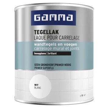 GAMMA Tegellak Hoogglans 750 Ml Gebroken Wit 3 GAMMA Tegellak Hoogglans 750 Ml Gebroken Wit