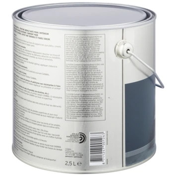 Gamma Muurverf Hemelsblauw Mat 2,5 Liter 6 Gamma Muurverf Hemelsblauw Mat 2,5 Liter - Afbeelding 4