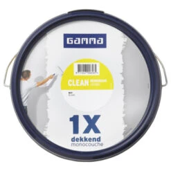 GAMMA Muurverf 1x Dekkend Clean Wit 2,5 Liter 11 GAMMA Muurverf 1x Dekkend Clean Wit 2,5 Liter -Gamma 123 1618