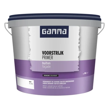 GAMMA Voorstrijk Dekkend Buiten Wit 5 Liter 3 GAMMA Voorstrijk Dekkend Buiten Wit 5 Liter