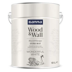 GAMMA Wood&Wall Krijtverf Wonderful White 10 Liter