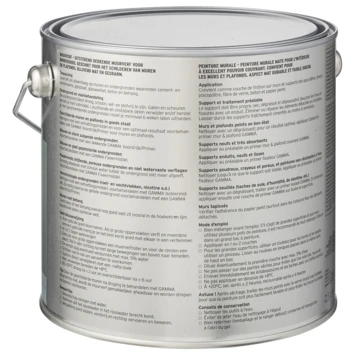 GAMMA Muurverf Mat 2,5 L Salie 5 GAMMA Muurverf Mat 2,5 L Salie - Afbeelding 3