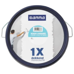 GAMMA Muurverf 1x Dekkend Badkamer & Keuken Wit 5 Liter 12 GAMMA Muurverf 1x Dekkend Badkamer & Keuken Wit 5 Liter -Gamma 123 1673
