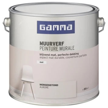 GAMMA Muurverf Mat 2,5 L Morgenstond 4 GAMMA Muurverf Mat 2,5 L Morgenstond - Afbeelding 2