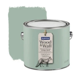 Gamma Wood&Wall Krijtverf Groovy Green 2,5 Liter