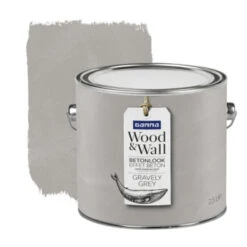 Gamma Wood&Wall Betoneffect Gravely Grey 2,5 Liter