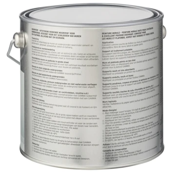 GAMMA Muurverf Mat 2,5 L Linde 5 GAMMA Muurverf Mat 2,5 L Linde - Afbeelding 3