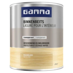 GAMMA Binnenbeits Transparant 750 Ml Kleurloos