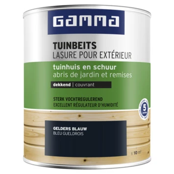 GAMMA Tuinbeits Tuinhuis & Schuur Dekkend Gelders Blauw 750 Ml 3 GAMMA Tuinbeits Tuinhuis & Schuur Dekkend Gelders Blauw 750 Ml