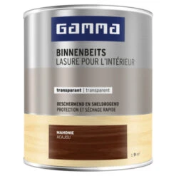 GAMMA Binnenbeits Transparant 750 Ml Mahonie
