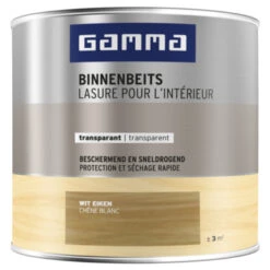 GAMMA Binnenbeits Transparant 250 Ml Wit Eiken