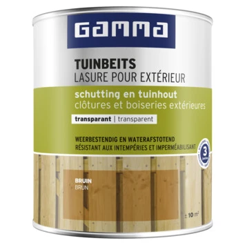 GAMMA Tuinbeits Schutting & Tuinhout Transparant 750 Ml Bruin 3 GAMMA Tuinbeits Schutting & Tuinhout Transparant 750 Ml Bruin