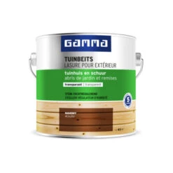 GAMMA Tuinbeits Tuinhuis & Schuur Transparant 2,5 Liter Mahonie