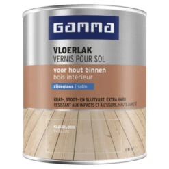 GAMMA Vloerlak Zijdeglans 750 Ml Kleurloos