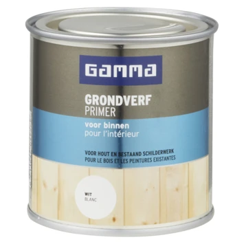 GAMMA Grondverf Voor Binnen 250 Ml Wit 3 GAMMA Grondverf Voor Binnen 250 Ml Wit