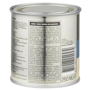 GAMMA Grondverf Voor Binnen 250 Ml Wit 5 GAMMA Grondverf Voor Binnen 250 Ml Wit - Afbeelding 3