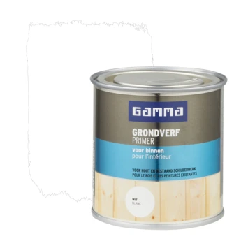 GAMMA Grondverf Voor Binnen 250 Ml Wit 6 GAMMA Grondverf Voor Binnen 250 Ml Wit - Afbeelding 4
