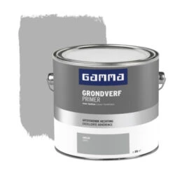GAMMA Buitenlak Grondverf 2,5 L Grijs