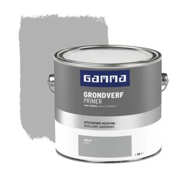 GAMMA Buitenlak Grondverf 2,5 L Grijs 3 GAMMA Buitenlak Grondverf 2,5 L Grijs