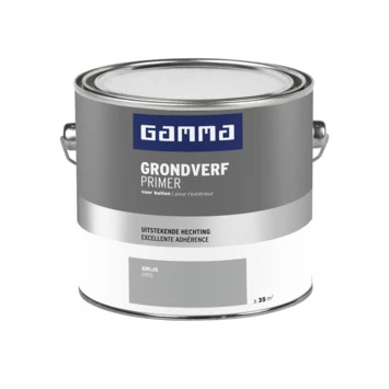 GAMMA Buitenlak Grondverf 2,5 L Grijs 4 GAMMA Buitenlak Grondverf 2,5 L Grijs - Afbeelding 2