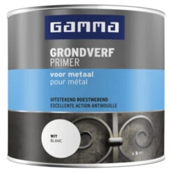 GAMMA Metaal Grondverf 250 Ml Wit