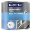GAMMA Grondverf Buiten Extra Dekkend 250 Ml Wit -Gamma 123 1989