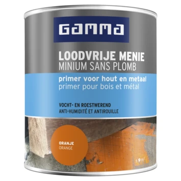 GAMMA Menie Grondverf 750 Ml Oranje 3 GAMMA Menie Grondverf 750 Ml Oranje