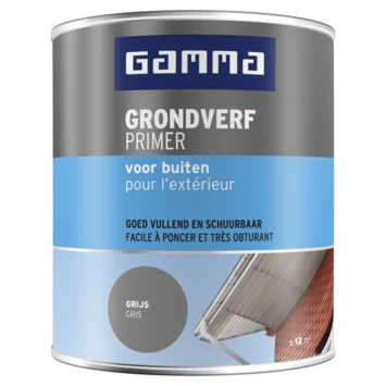 GAMMA Grondverf Buiten 750 Ml Grijs 3 GAMMA Grondverf Buiten 750 Ml Grijs