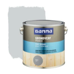 GAMMA Grondverf Voor Binnen 2,5 L Grijs 9 GAMMA Grondverf Voor Binnen 2,5 L Grijs -Gamma 123 2010