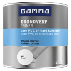 GAMMA Grondverf Kunststof Pvc Wit 250 Ml