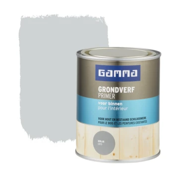 GAMMA Grondverf Voor Binnen 750 Ml Grijs 6 GAMMA Grondverf Voor Binnen 750 Ml Grijs - Afbeelding 4