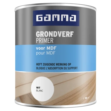 GAMMA Grondverf Mdf Wit 750 Ml 3 GAMMA Grondverf Mdf Wit 750 Ml