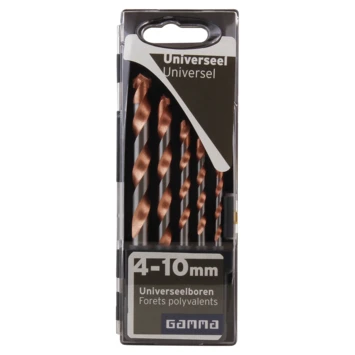 GAMMA 5-delige Boren Set Universeel 4,5,6,8 En 10mm 4 GAMMA 5-delige Boren Set Universeel 4,5,6,8 En 10mm - Afbeelding 2