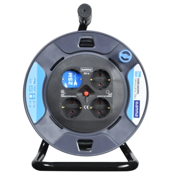 GAMMA Kabelhaspel 4-voudig RA 25 Meter 2 GAMMA Kabelhaspel 4-voudig RA 25 Meter