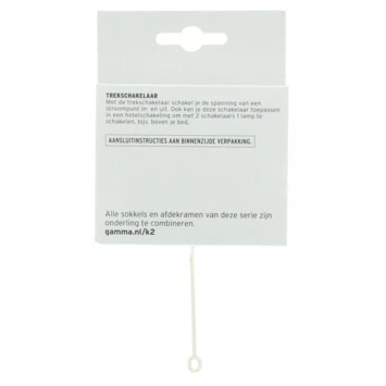GAMMA K2 Trekschakelaar Wit 6 GAMMA K2 Trekschakelaar Wit - Afbeelding 4