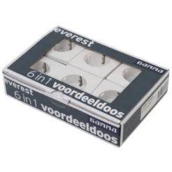 GAMMA Everest Voordeelpack 6x Stopcontact Wit