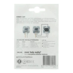 GAMMA Ventoux Inbouwdimmer Gloei/Halogeenlampen 8 GAMMA Ventoux Inbouwdimmer Gloei/Halogeenlampen -Gamma 123 659